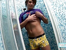 Slender Twink Ezra M Masturbates And Fingers His Tight Ass!