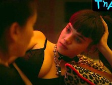 Martina Cariddi Underwear,   Lesbian Scene  in Elite