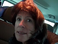 German Mature Gets Fucked By Two Strangers Walking Around