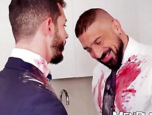 MEN PLAYING - Daddy Marco Napoli and hunk Ricky Hard savagely bareback