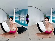 Teases With Naked Spa Striptease - Vixi Rafi