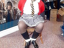 School Girl Selfbondage Gone Wrong (18+)
