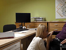 Dude Helps A Blonde Chick When She Needs Extra Money With Nathaly Cherie And Nathaly Heaven