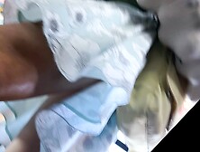 Mommy Gets A Surprise Upskirt