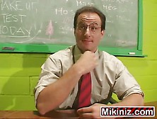 Teacher Fucks Schoolgirl