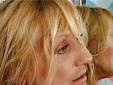 MATURE 4 LOVER - GRANNIES RIDE TWO MONSTER COCKS ON THE SOFA