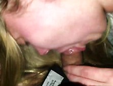 Cumming In A Blonde Amateur's Mouth