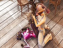 Cowgirl Futanari Screw Widowmaker Overwatch