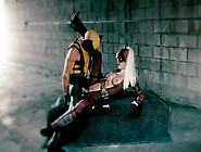 Riveting superhero parody fuck for foxy vixen Jessica Drake