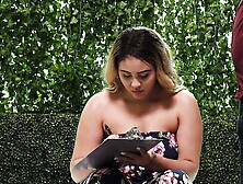 Horny 18 Year With Big Natural Tits Puts Out To Get Cast