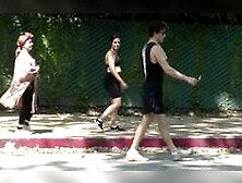 Sexy Phat Ass Celebrity Camila Cabello her Mom and SM Enjoying A Day At The Park