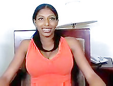 Busty Indian in action