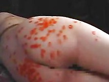 Candling & Spanking A Japanese Step mother I'd like to fuck Low pang Tolerance