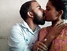 Desi Couple Sex Scandal,  Sucking Indian Gf Big Boobs And Blowjob