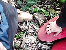 Nepali Villager fucking at grass cutting duty at jungle