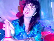 Milf handjob, lingam massage, prostate orgasm
