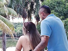 Mara and Thomas decide to fuck on the balcony of their house to let everyone know what they like to do