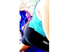 Full oral sex of the milf granny after the gym