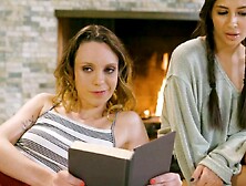 NURU GRIND - 2 Bombshell Lesbo Jade Nile And Gianna Dior Had Their First 3 Way With A Lucky Man