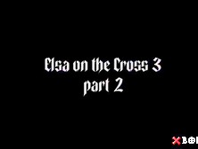 The Crucifixion of Naked and Oiled Woman