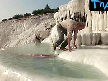 Suzan Crowley Breasts,  Butt Scene in Born Of Fire (Daryn Lee,  Olga Shkabarnya)