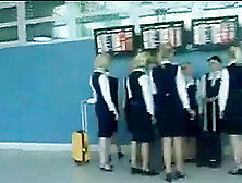 Air Hostess Groped