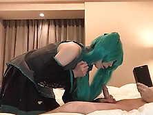 Blowjob And Bukkake By Japanese Crossdresser B05