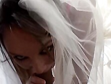 Restless POV sex for a future bride right on her wedding day