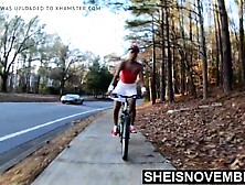 4k Unexpected Adventure During The Time That Riding My Bike Public Nudity