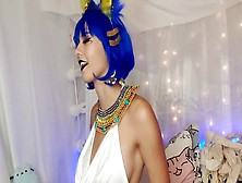 Ankha Licks Goddess Sacrifices! Full (Soft Vore,  Neck Bizarre)