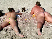 Mega Bootie Supersized Big Beautiful Women And Ssbbw Beach Candid - Sbbw