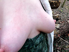 Bouncy Tits Outdoor Slapping & Public Humiliation - Rough Domination 4K
