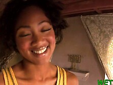 Hot Brunette Maid 'Evanni' Fucks Her Way To A Mind-Blowing Orgasm