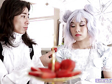 Kimmy Kim And David Lee - It Is Fuck Time For Lustful Asian Teen So Stud Guy Came & Ravaged Teen (18+)