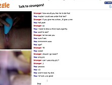 19Yo Meaty Pussy Cums On Omegle Using A Toy