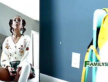 1 Second Stepdad,  I Am On Call With Stepmom..  - Sasha Tatcha,  Nicky Rebel