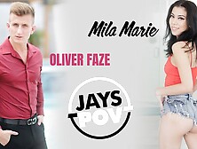 JAY'S POINT OF VIEW PODCAST - ATTRACTIVE NEWCOMER MILA MARIE AND DUDE OLIVER FAZE