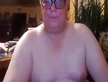 Grandpa Stroke On Webcam