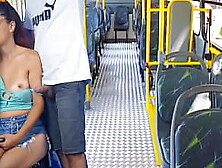 Student Humped And Fucked On The Bus!