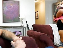 Katrina Jades Naughty Surprise for Damon