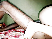 When the husband is not at home, the sister-in-law is by the brother-in-law.