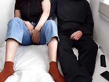 My girlfriend's Friend gets horny and we end up fucking. Perfect tits (real moans)