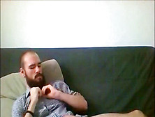 Gorgeous Bearded Fellow On Webcam