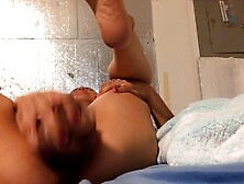 Sexy native slut big dildo bate