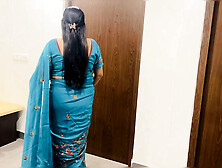 Desi Teacher Fucks Student in Hindi - Indian Aunty Lets Him Cum Inside Her Pussy