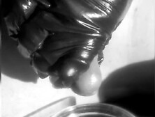 edging my hairless penis x pov cumload x ball stretching