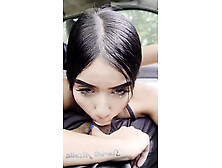 I suck my wife's cock while he drives