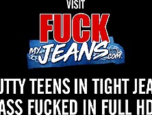 Ginger Euro Cowgirl Surprised with Anal Fucking