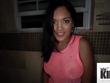 FilthyBlowjobs - Busty Latina Petite Babe Sucks My Dick In The Shower