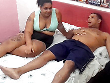Wild anal fun and cumshot inside a hot Brazilian BBW